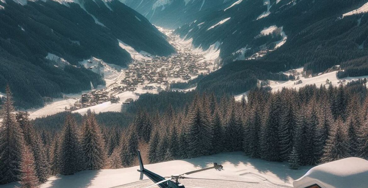 Reserva de clases de vuelo en helicóptero en Courchevel