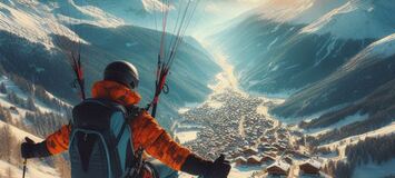 Parapente en Courchevel 