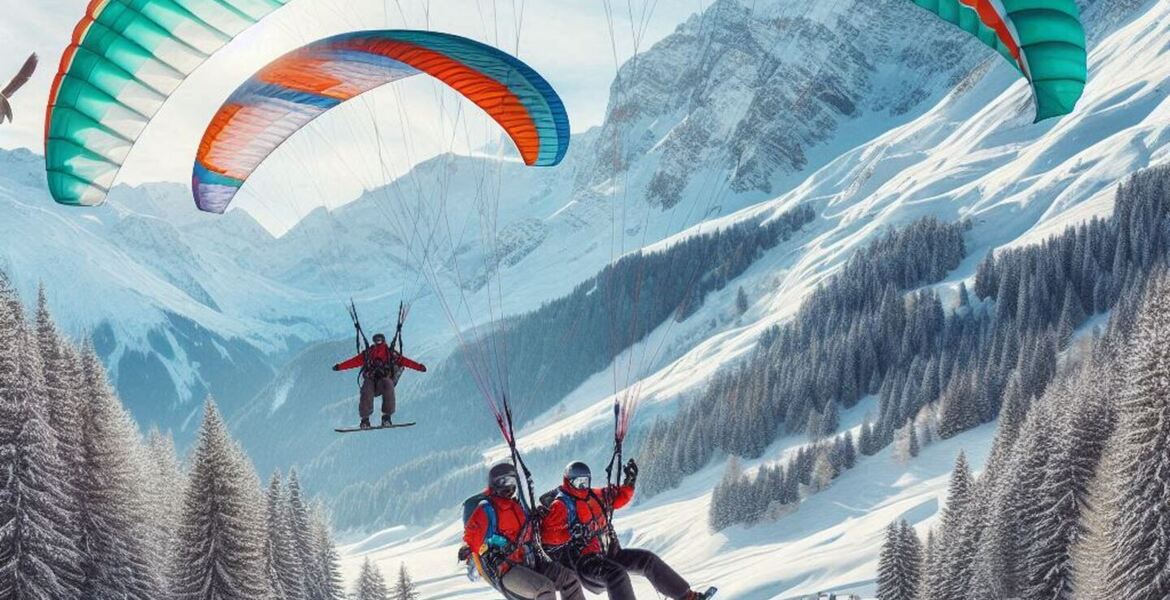 Parapente en Courchevel 