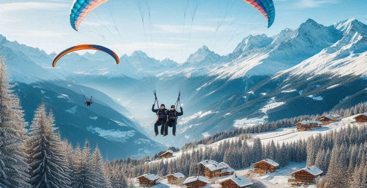 Parapente en Courchevel 