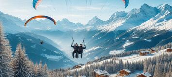 Parapente en Courchevel 