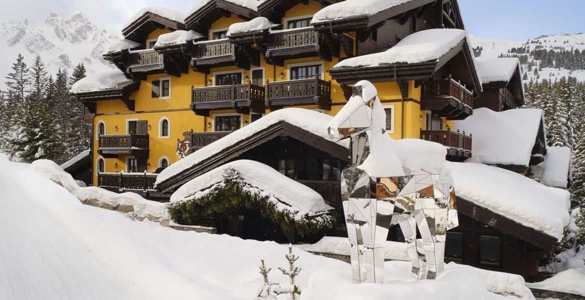 Hotel Cheval Blanc PALACE in France's resort of Courchevel 1850