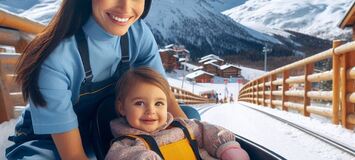 Garde d'enfants  Vacances de ski en famille sans stress