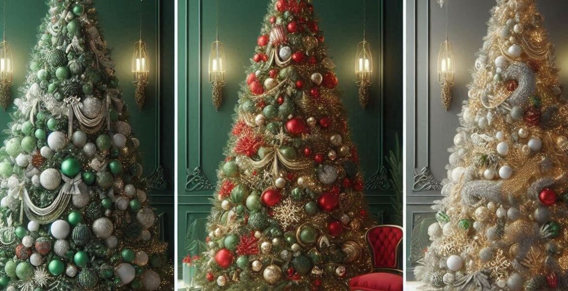 Christmas Tree & Flower Decor