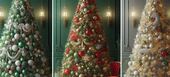 Christmas Tree & Flower Decor