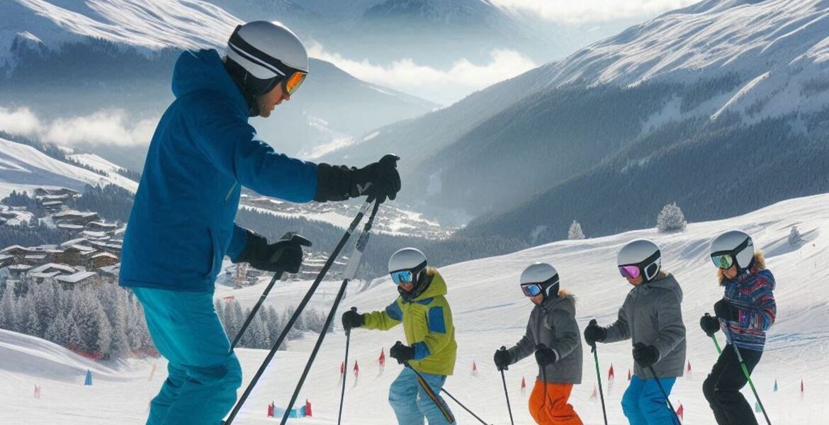 Ski & Snowboard instructors in Courchevel