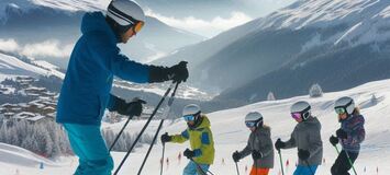 Ski & Snowboard instructors in Courchevel