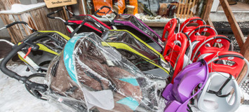 Rental of pushchairs for your children at Courchevel 1850